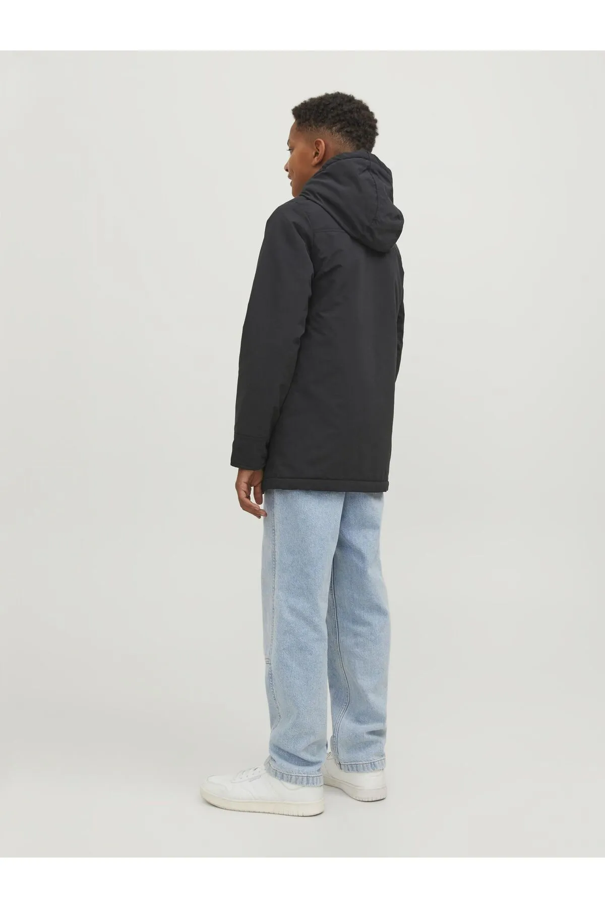 Jack & Jones Junior  Parka - Schwarz - Basic