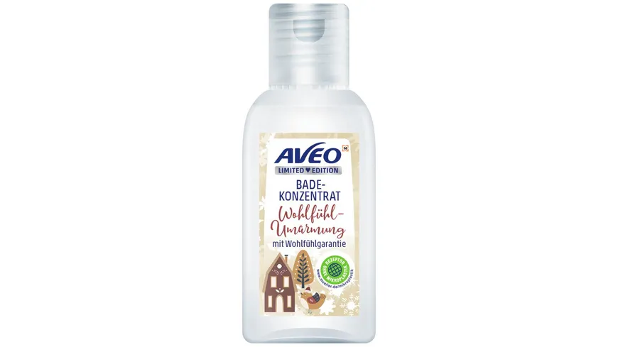 AVEO Limited EditionBadekonzentrat Wohlfühlumarmung mit Wohlfühlgarantie 50 ml