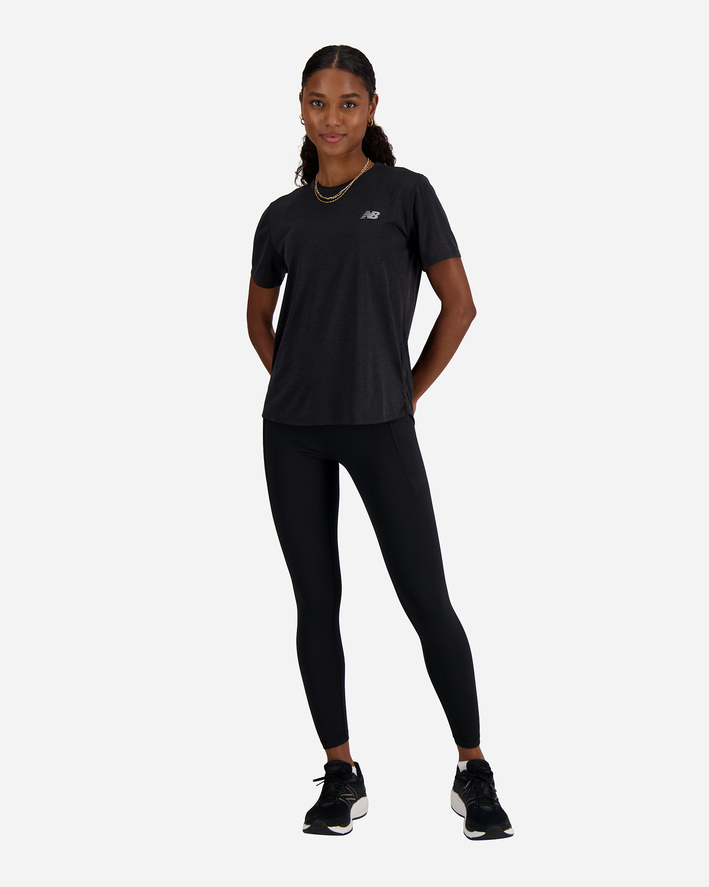 Bežecké tričko New Balance Athletics W WT41253BKH