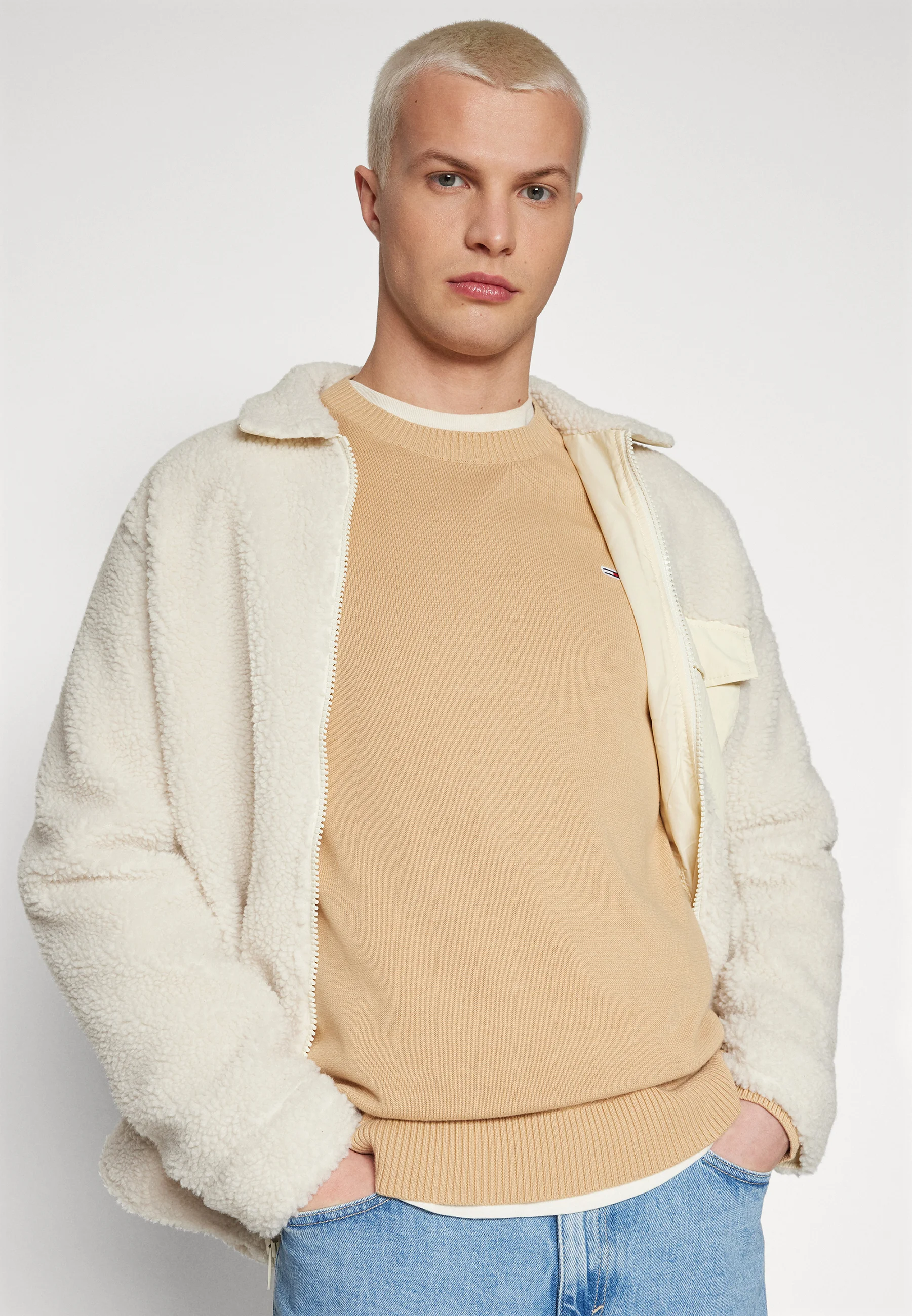 Suéter ligero esencial Tommy Jeans Slim - Suéter