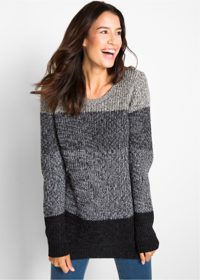 Pullover mit Streifenmuster