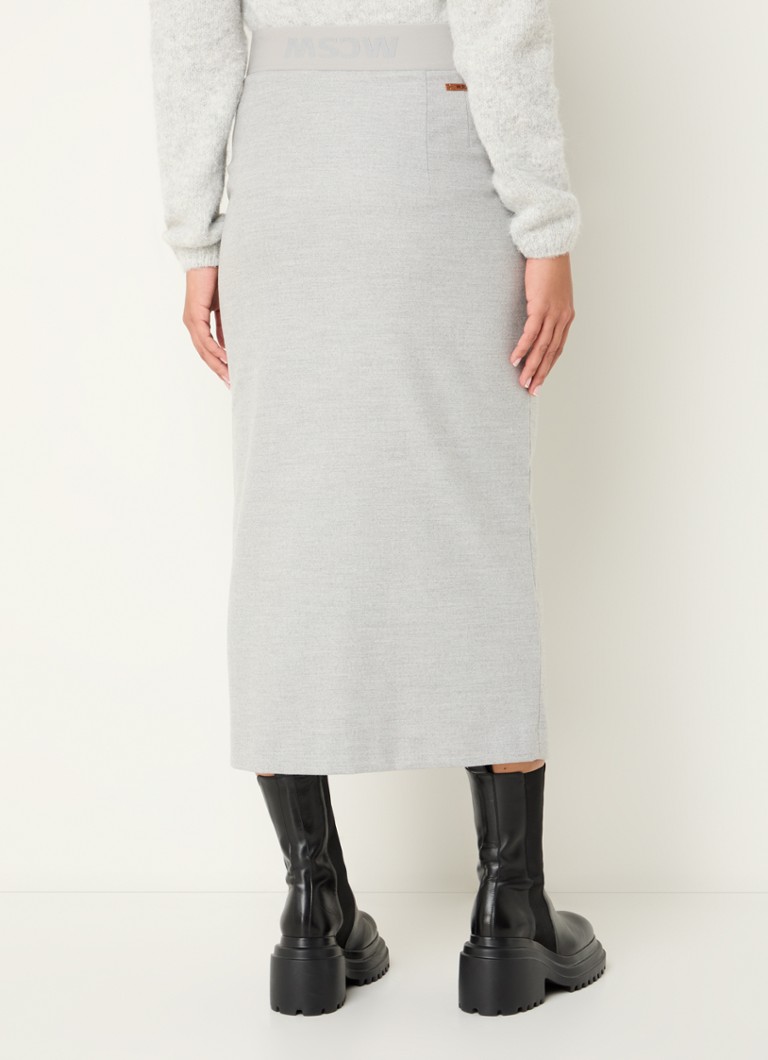Moscow Hit midi skirt with slit