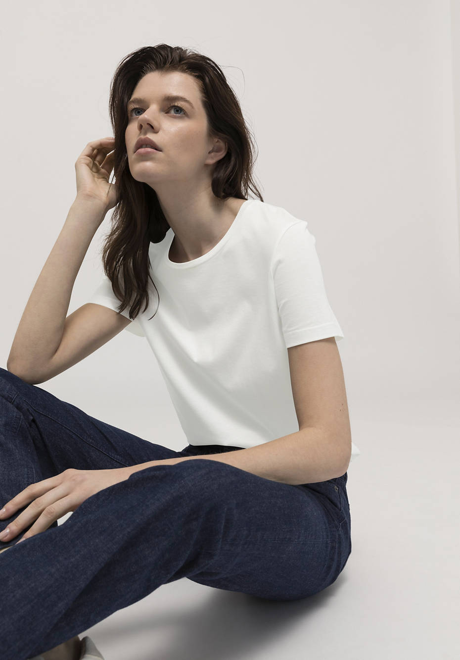 Kurzarm-Shirt aus reiner Bio-Baumwolle