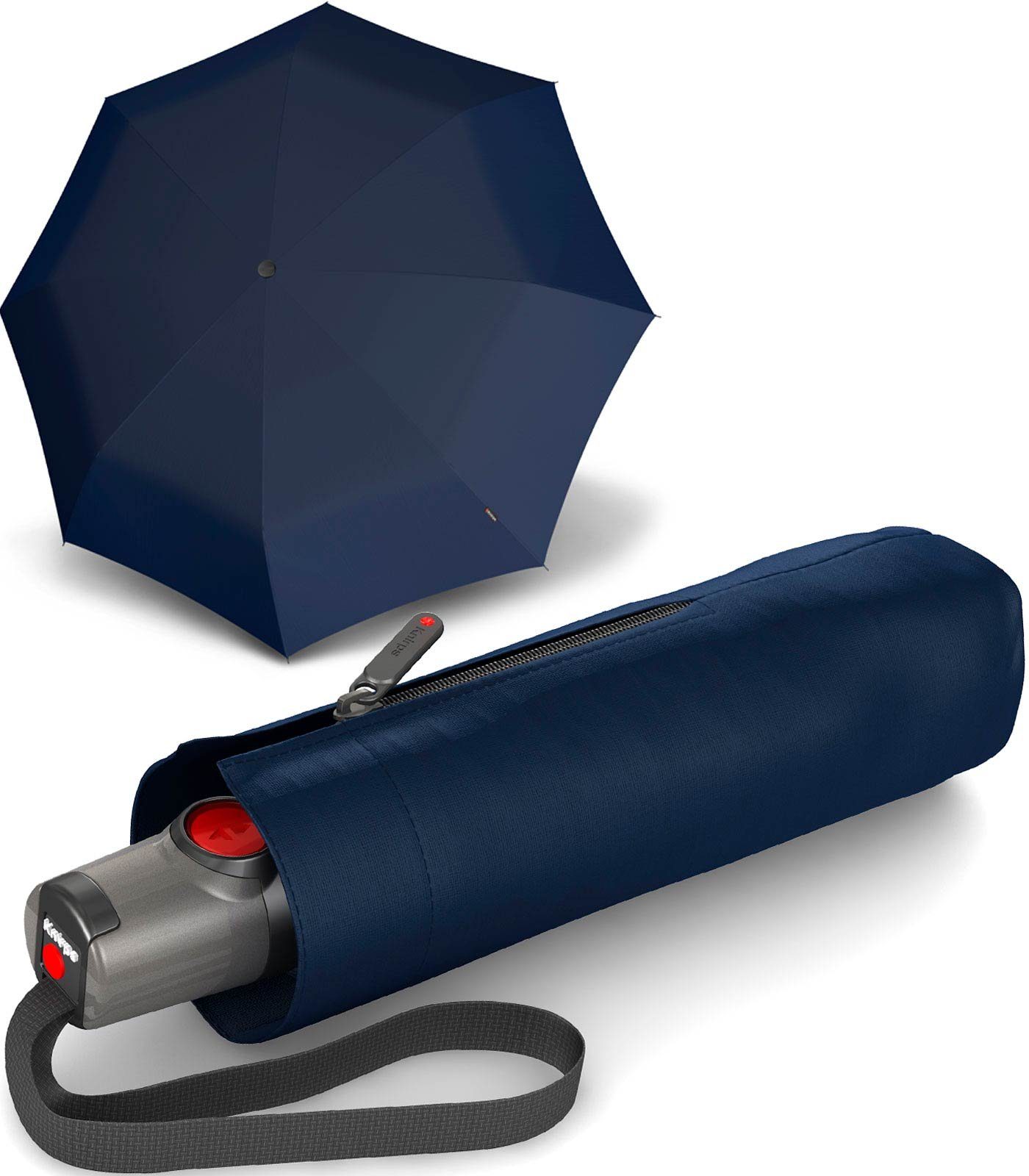 Knirps® Taschenregenschirm T.100 Duomatic mit Auf-Zu-Automatik, kleiner Automatikschirm für die Handtasche