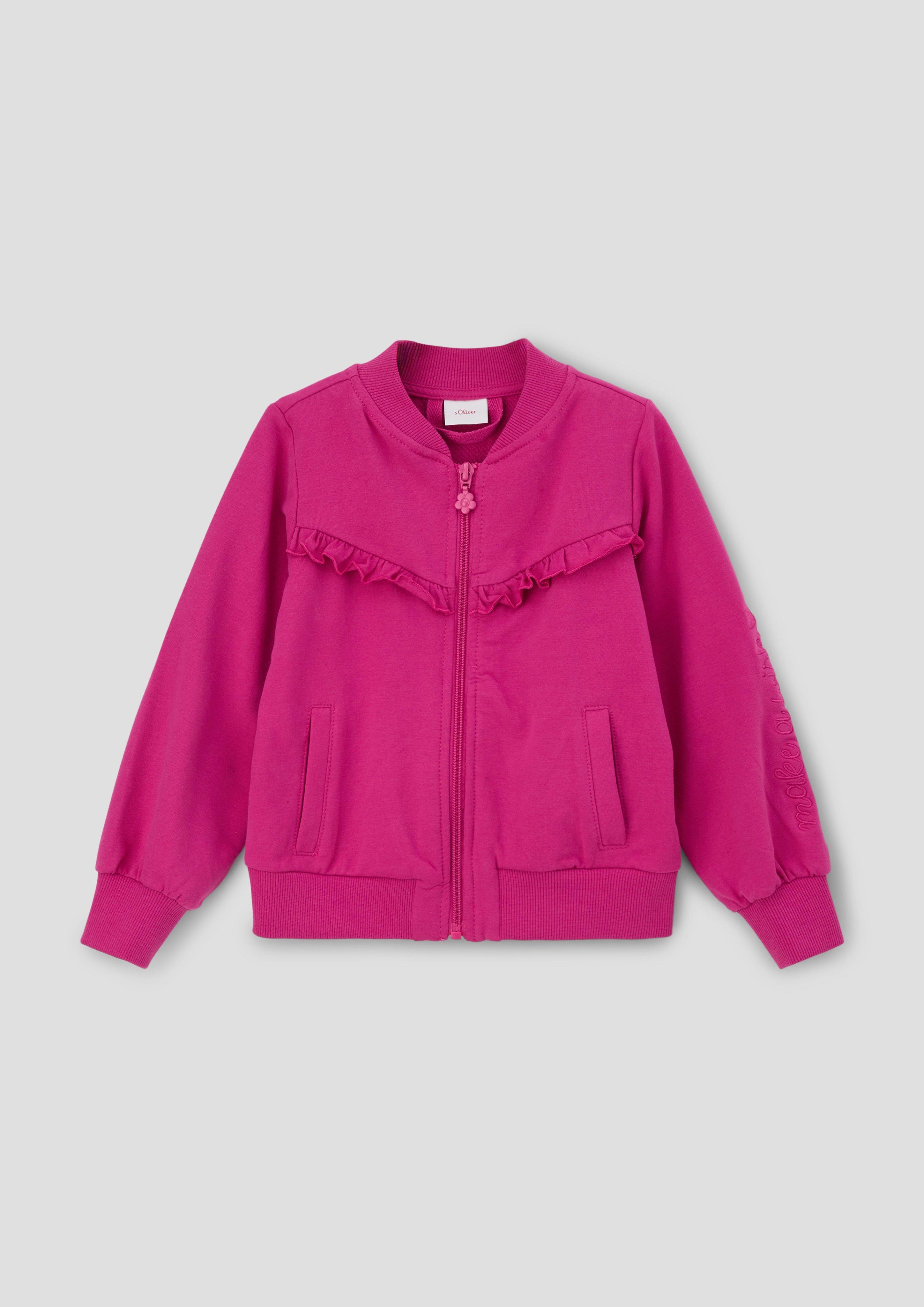 Sweatjacke im Loose Fit  2133783-4470