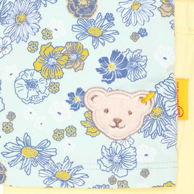 Set Leggings + T-Shirt kurzarm, hellblau für Mädchen