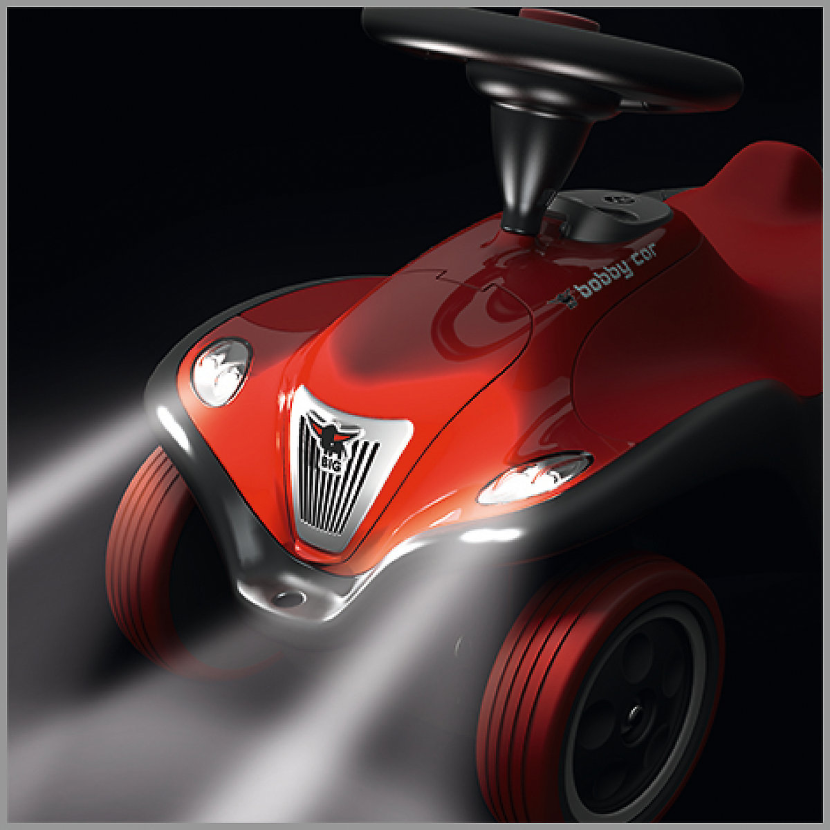 BIG Bobby Car NEXT, rot/schwarz schwarz/rot