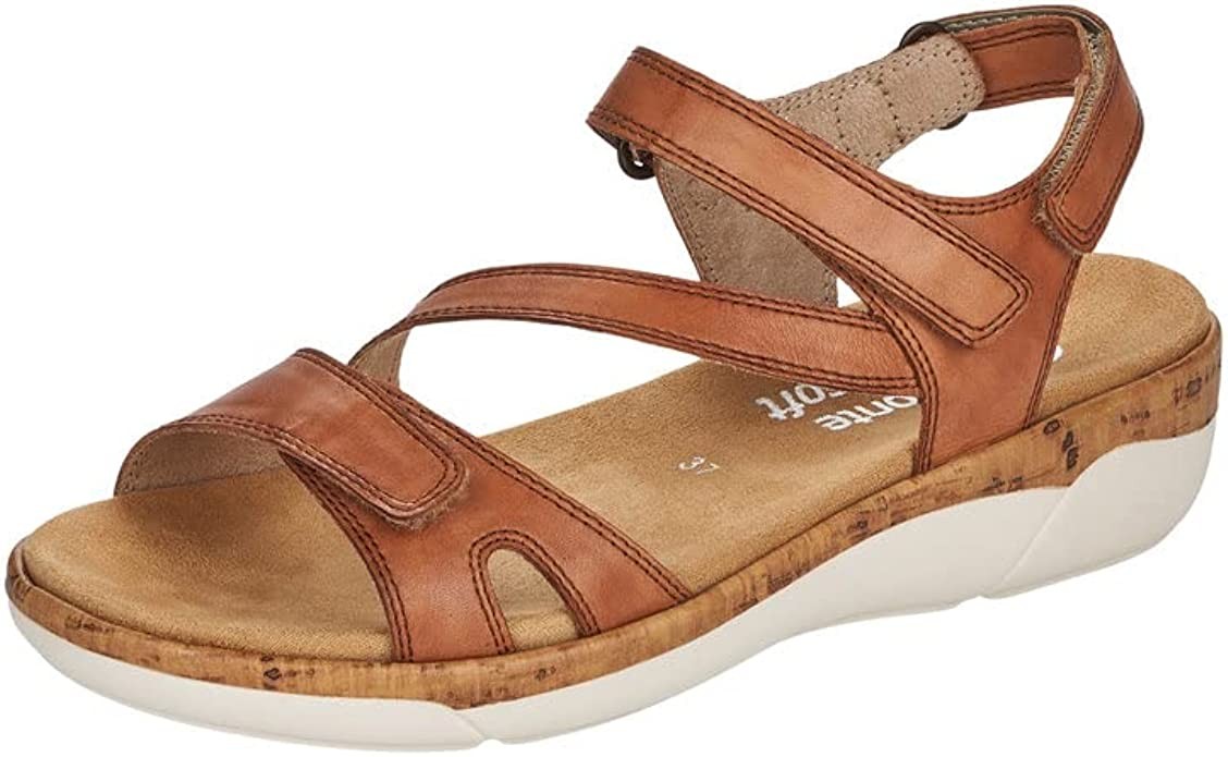 REMONTE Komfort Sandalen braun