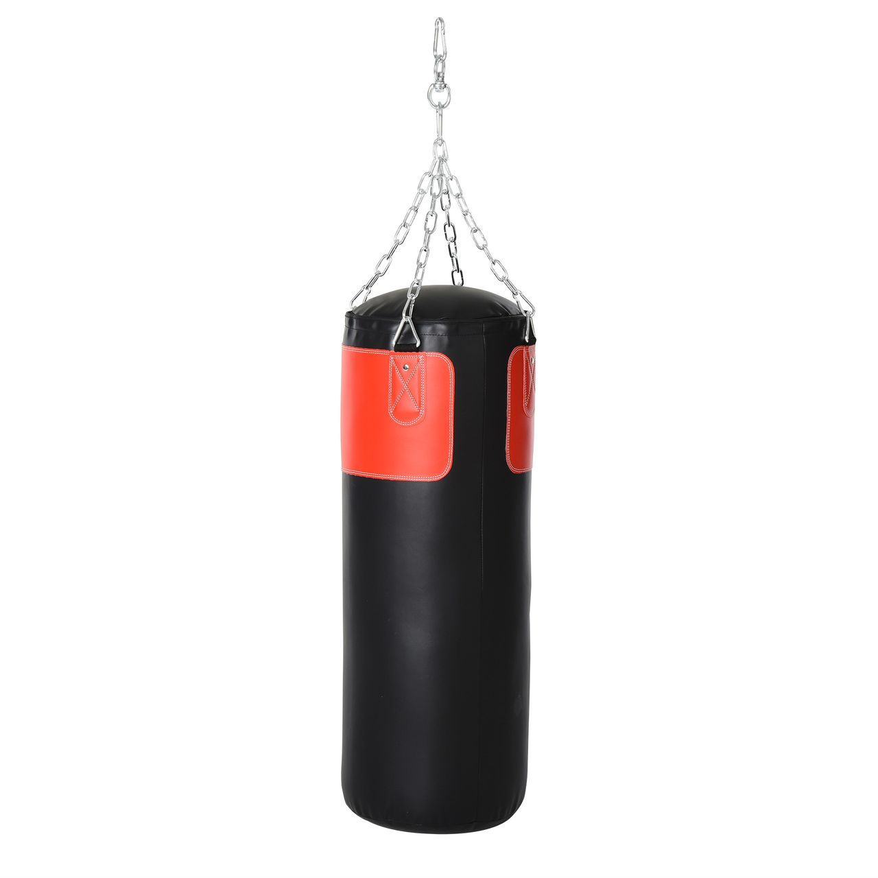 HOMCOM Box-Set Boxsack Hanging Boxing Heavy Bag mit Boxhandschuhe 16 KG