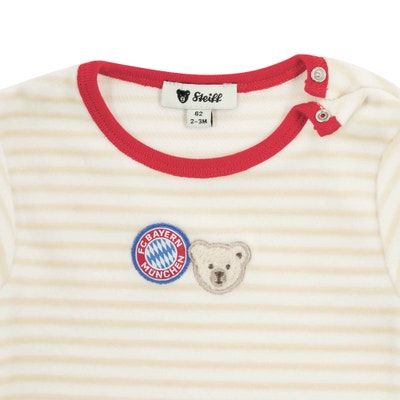Strampler langarm FC Bayern, beige