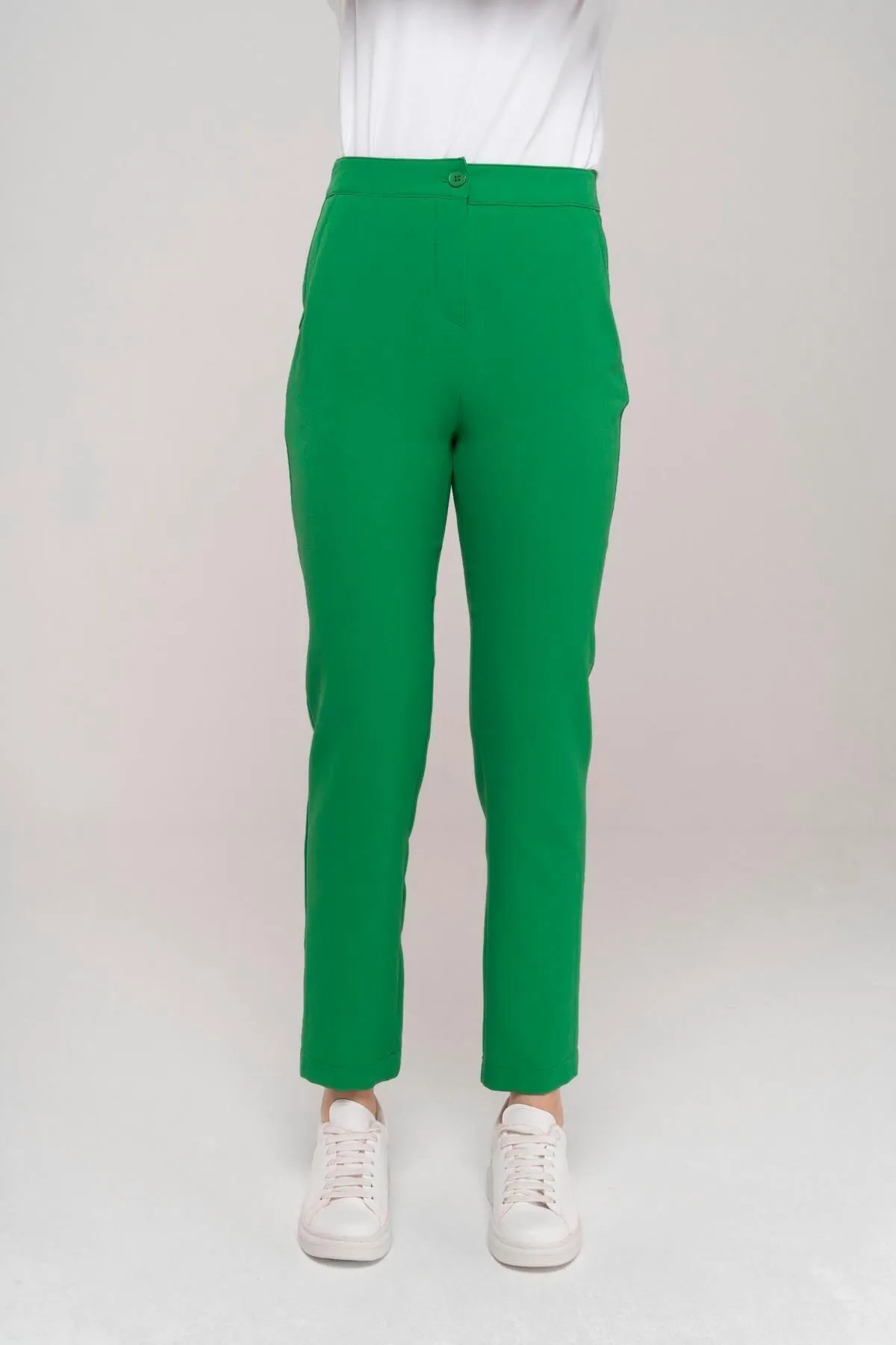 Olcay  Enge Hose Grün 7559