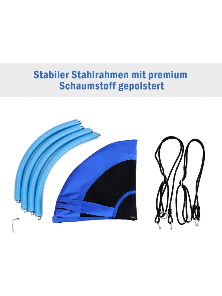 COSTWAY Nestschaukel φ100cm in Blau günstig kaufen onesize