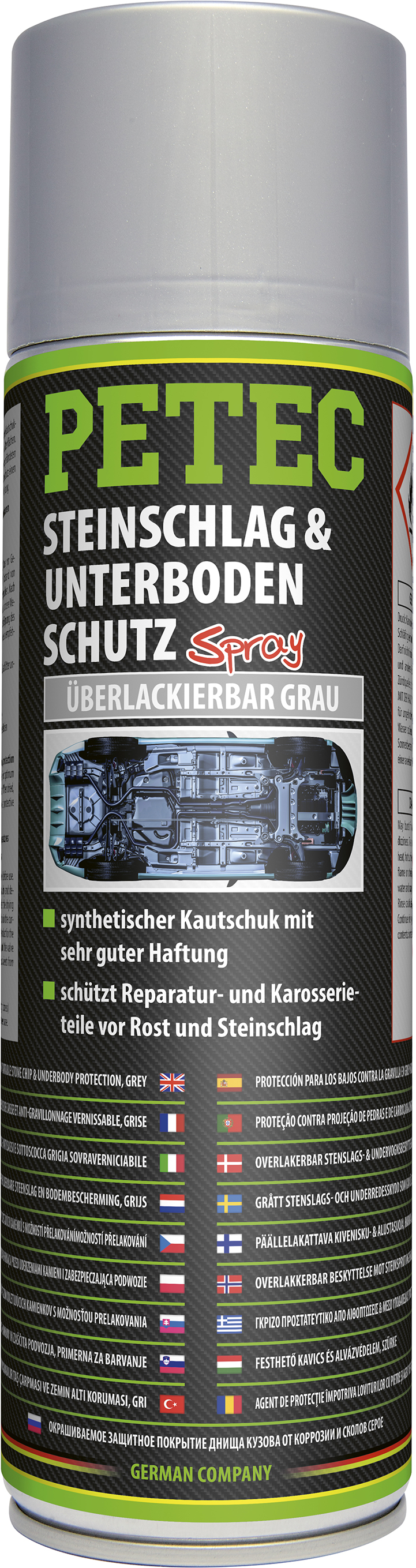 Steinschlag- und Unterbodenschutz, grau, 500ml - ATU