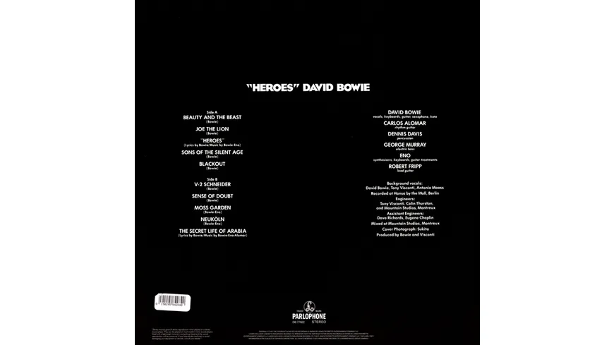 Heroes (2017 Remastered Version) 180Gr.