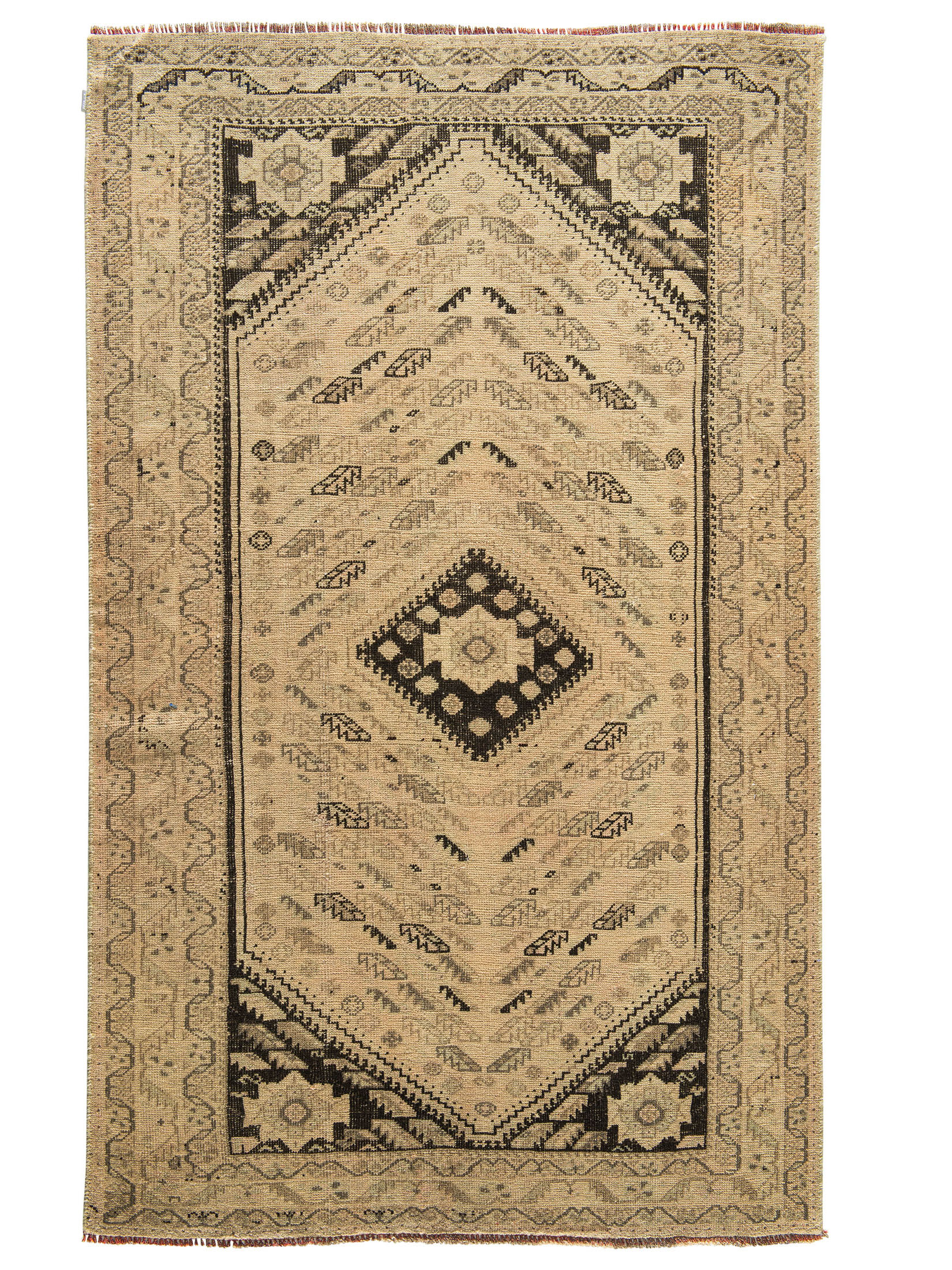 Sarough Mahal Vintage ca. 140 x 230 cm, Unikat / Einzelstück
