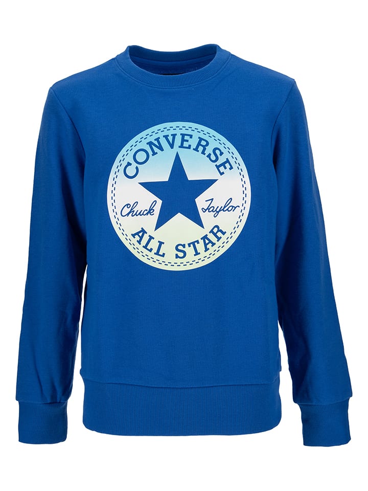 Converse Sweatshirt in Blau günstig kaufen