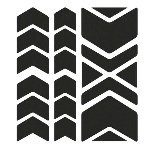 REFLECTIVE SHAPES CHEVRONS - Fahrradzubehör