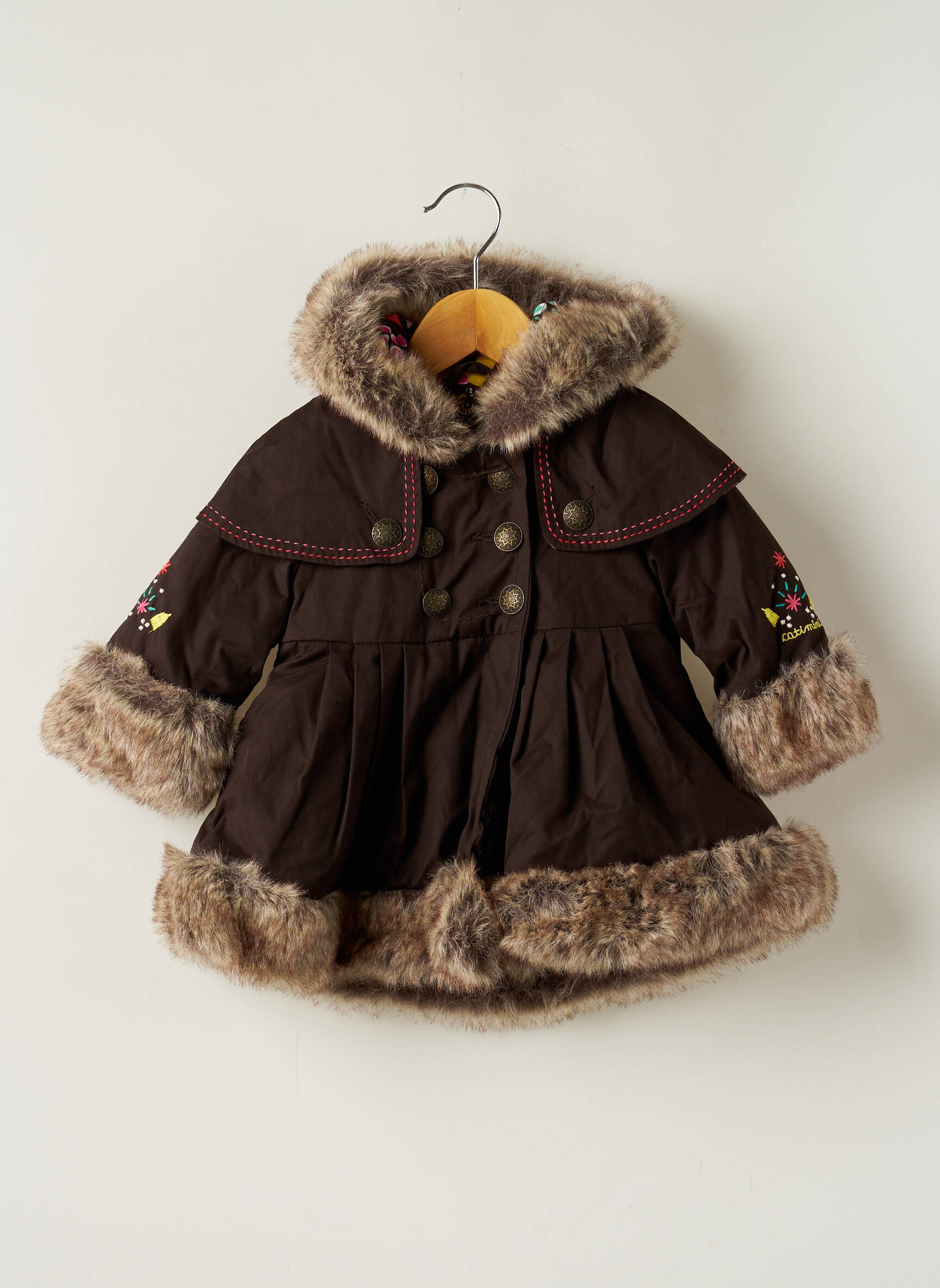 Catimini Manteaux Longs Fille couleur beige