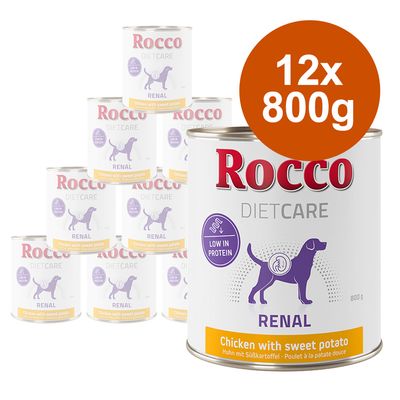 Rocco Diet Care Renal Huhn mit Süßkartoffel 800 g