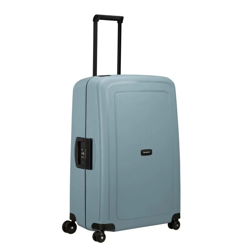 Samsonite S'CURE Spinner 75\/28 mit 4 Rollen L - ICY BLUE