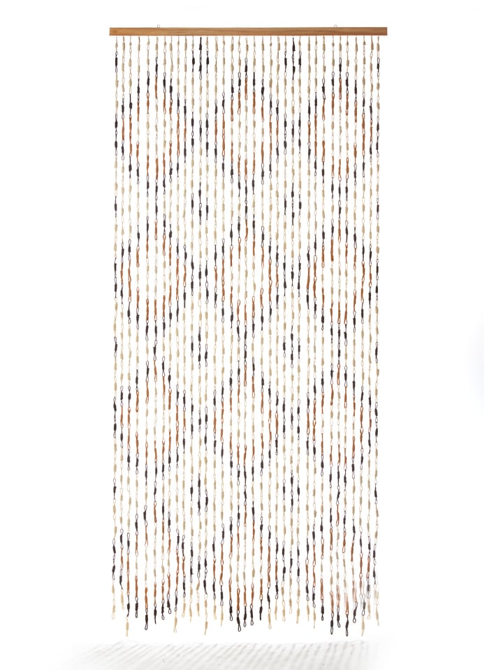 kobolo Vorhang TIE in Braun günstig kaufen onesize