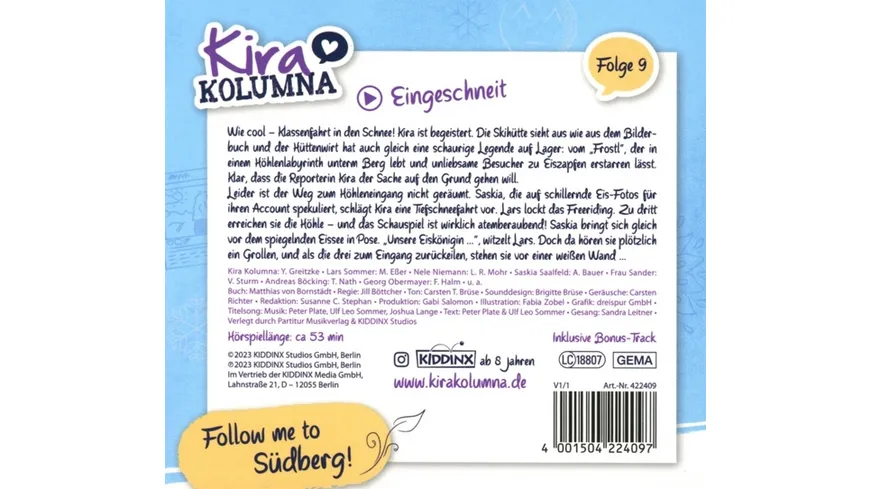 Folge 9:Eingeschneit Digipak