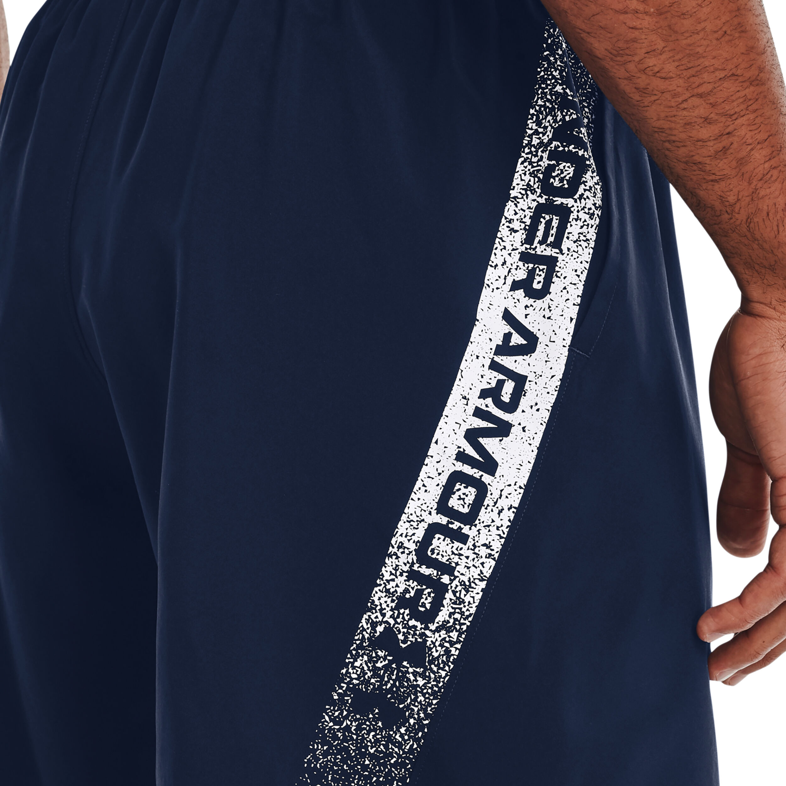 Woven Graphic Shorts Herren - Blau