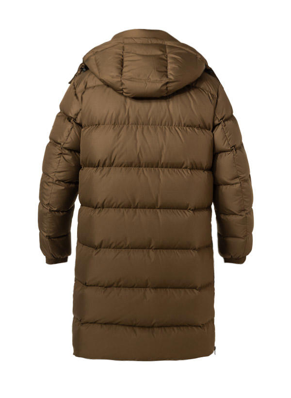 BOSS Black, Daunenmantel, Mikrofaser, khaki