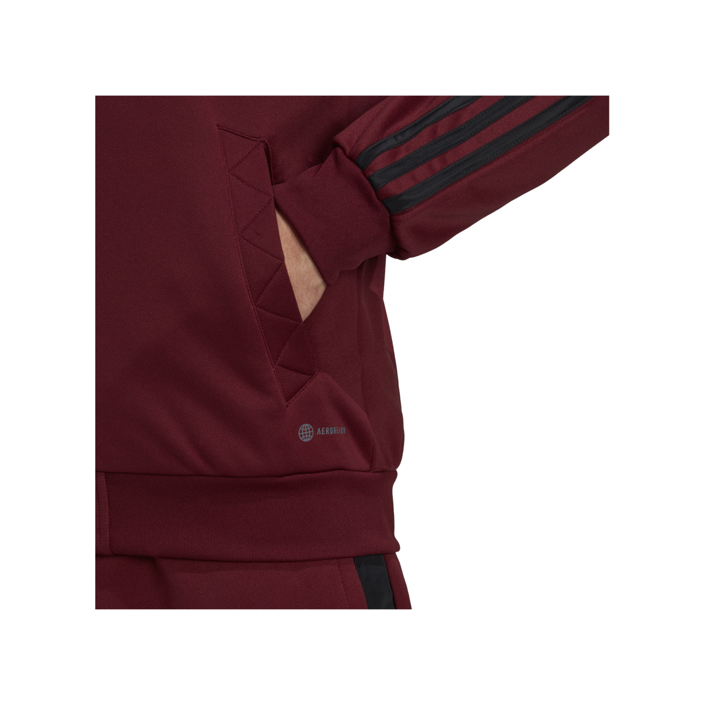 adidas Tiro ST Trainingsjacke Rot Schwarz