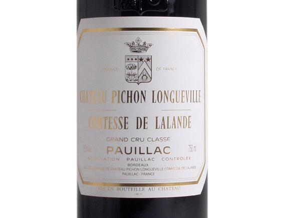 Château Pichon-Longueville Comtesse de Lalande 2004 Rouge Bordeaux Pauillac