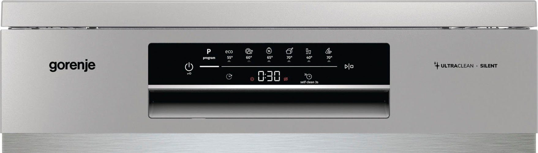 GORENJE Standgeschirrspüler, GS 642E90X, 11 l, 13 Maßgedecke, Total AquaStop