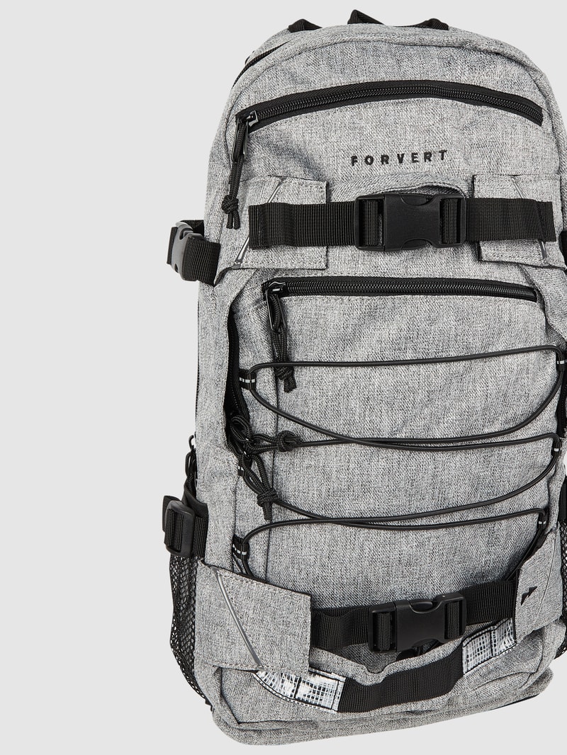 Rucksack in Melange-Optik Modell 'Louis' in hellgelb meliert