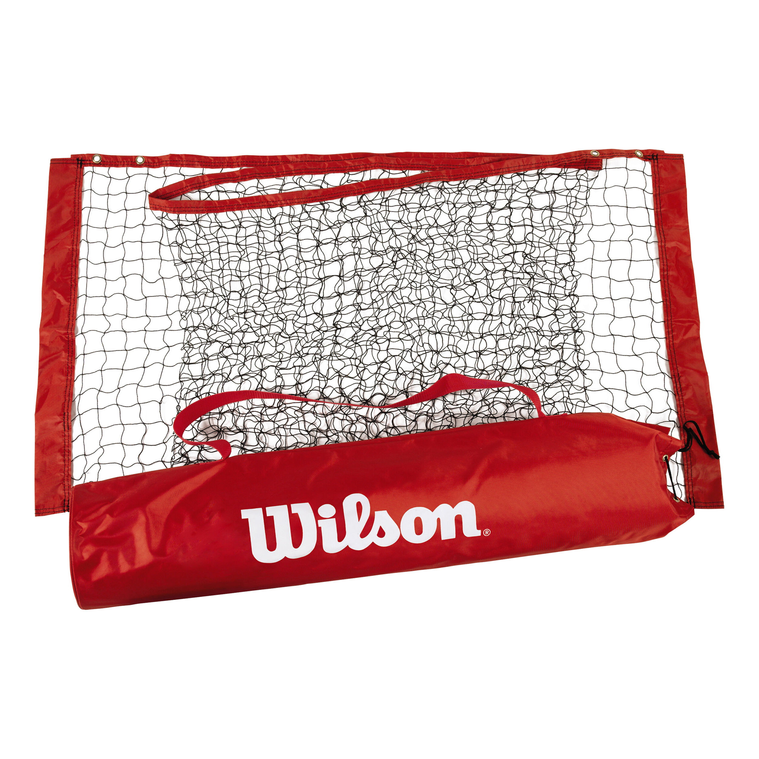 EZ 20' Tennisnetz Ersatz - Schwarz, Rot