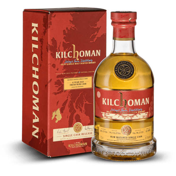 Kilchoman 6 ans 2016 Rum Barrel Single Cask Antipodes 59,1%