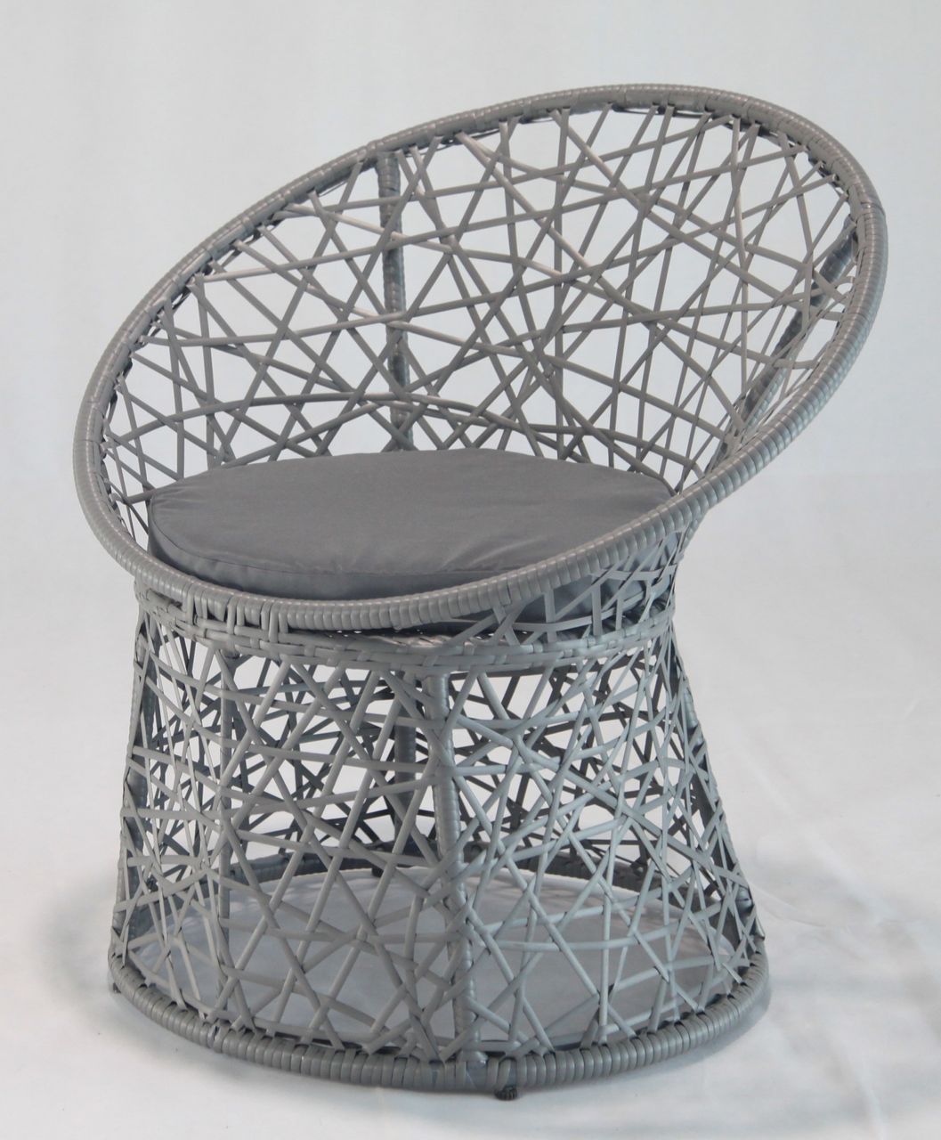 Westerholt Rattan-Sessel mit Sitzkissen 64x60x77cm