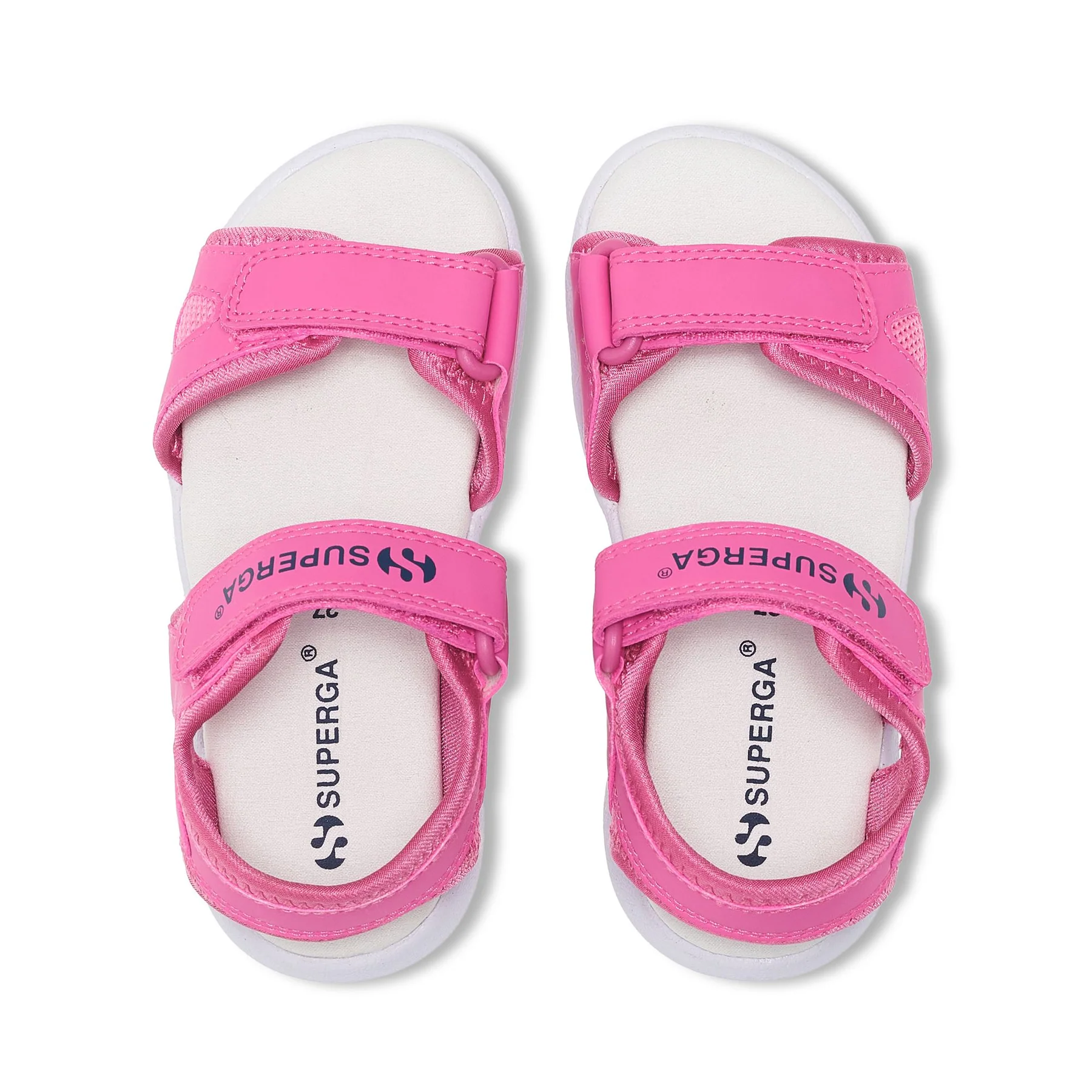 3999 KIDS SYNTHETIC MATERIAL-PINK FUCHSIA-WHITE