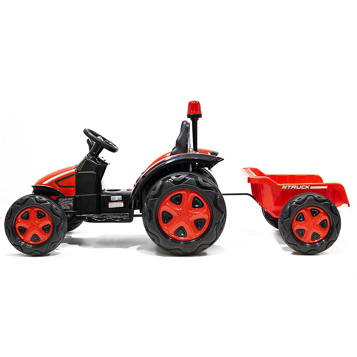 Kinder Elektro Traktor 2X30W 12V 7Ah 2.4G RC inkl Anhänger