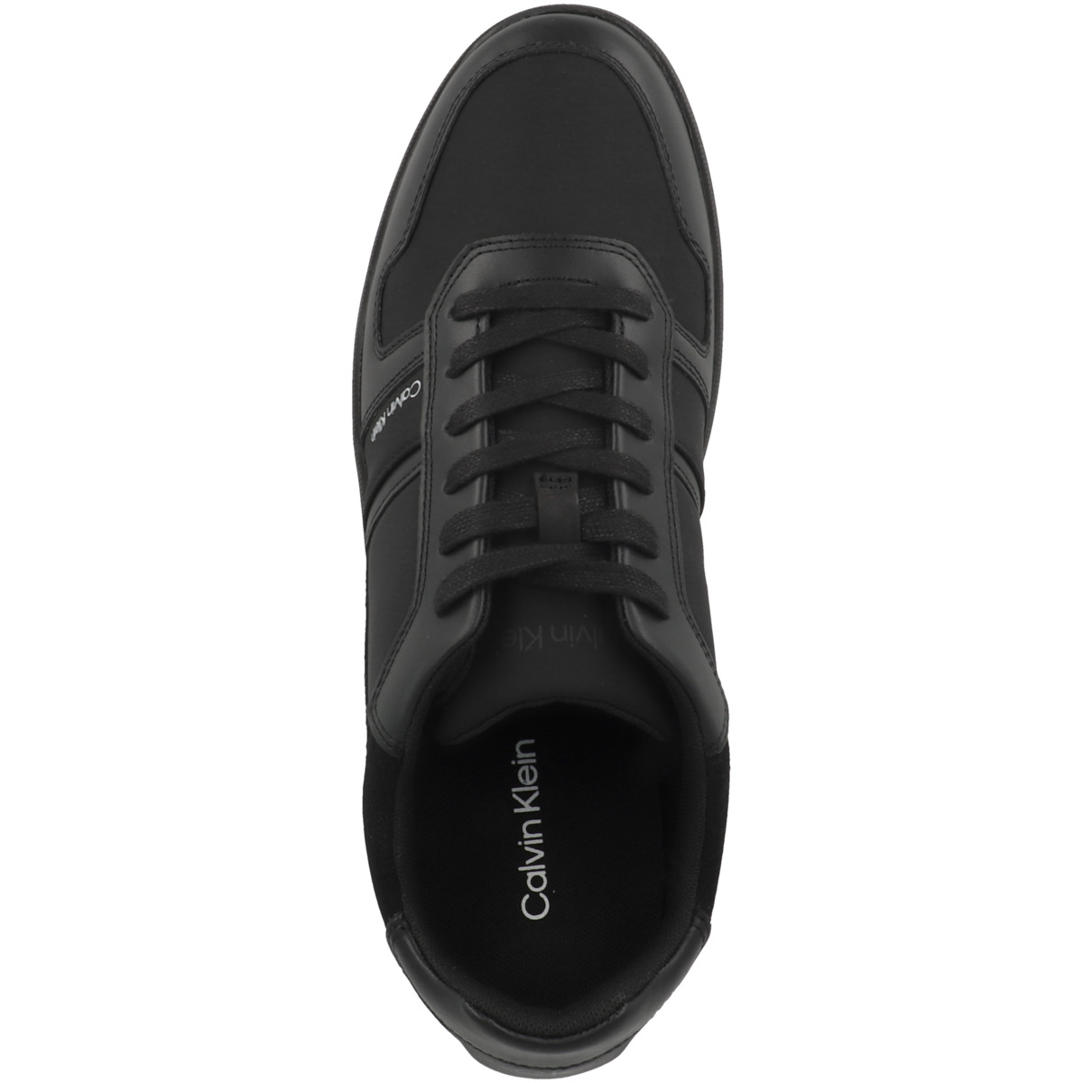 Calvin Klein Low Top Lace Up Mix Sneaker Low schwarz