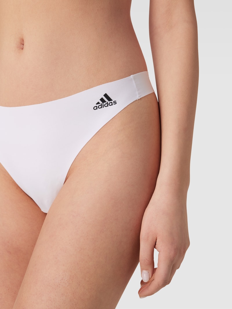 String mit Label-Print in weiß