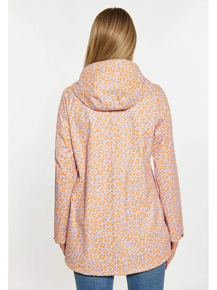 Schmuddelwedda Regenjacke in Lila/ Orange günstig kaufen