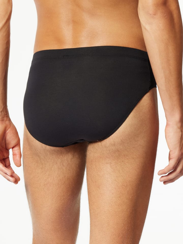 Schiesser Minislip Uncover in schwarz-blau günstig kaufen
