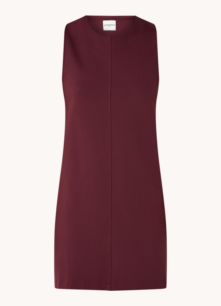 Abito corto Claudie Pierlot con scollo rotondo ed elasticizzato