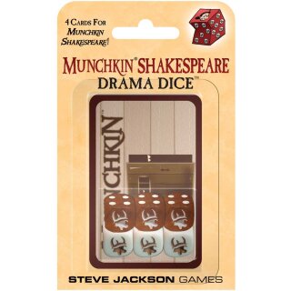 Munchkin - Shakespeare Drama Dice (EN)