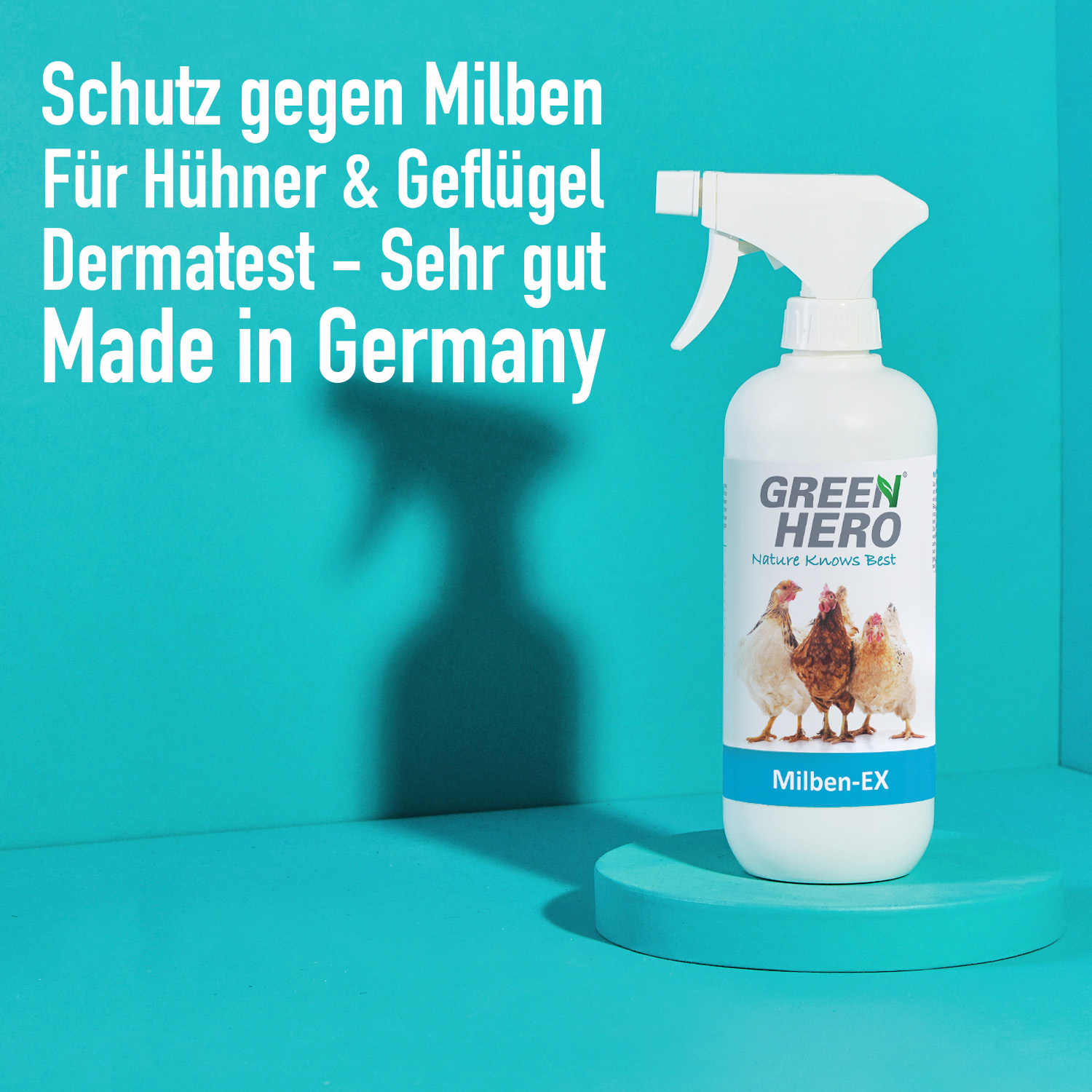 Greenhero Zubehör Greenhero Milbenspray für Hühner