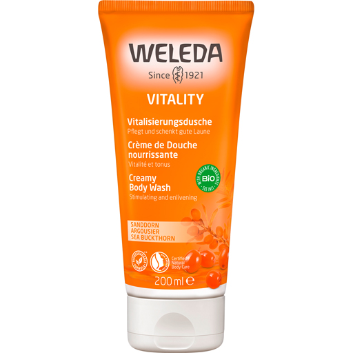 WELEDA Sanddorn Vitalisierungsdusche  200 ml  Duschgel