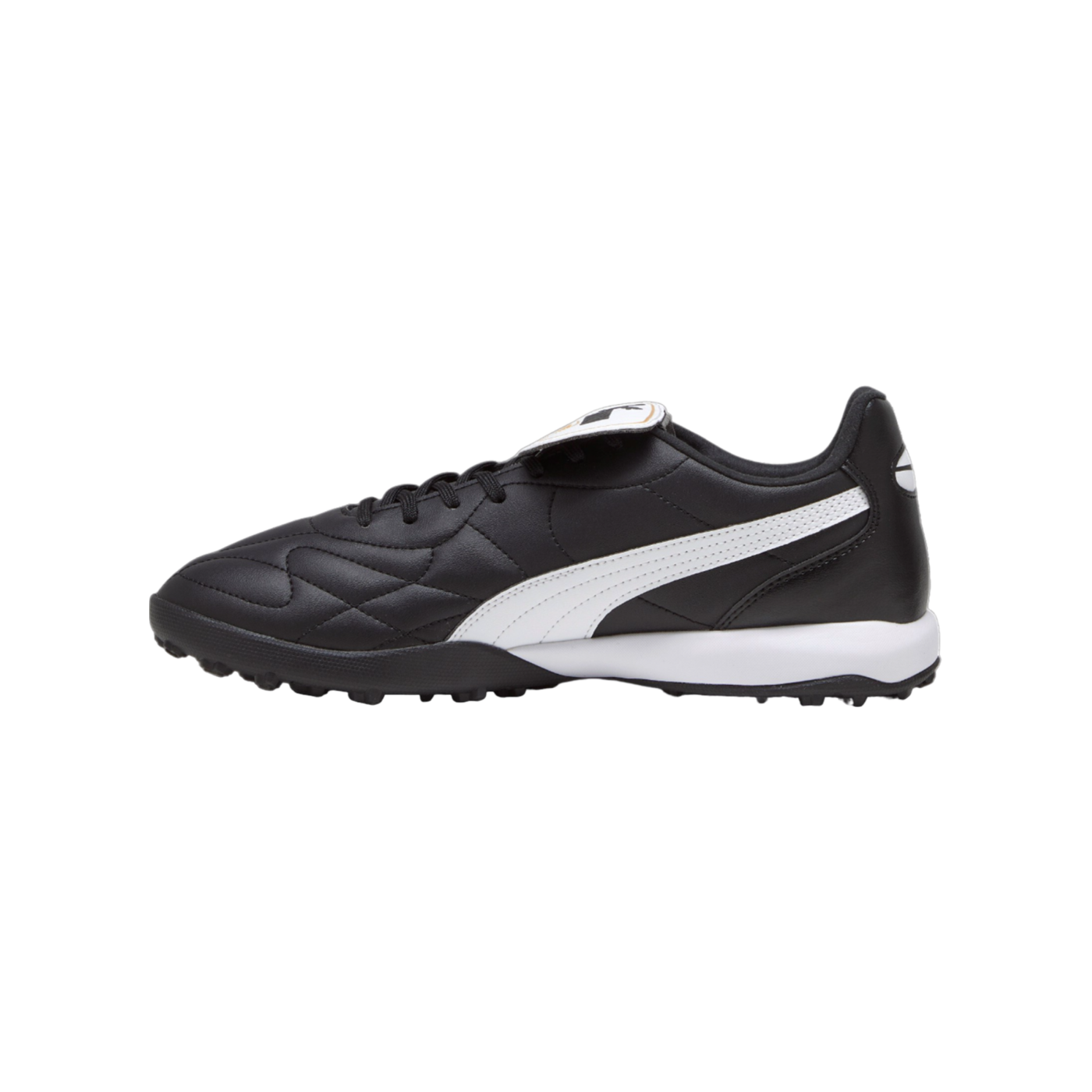 PUMA KING Top TT Schwarz Weiss Gold F01