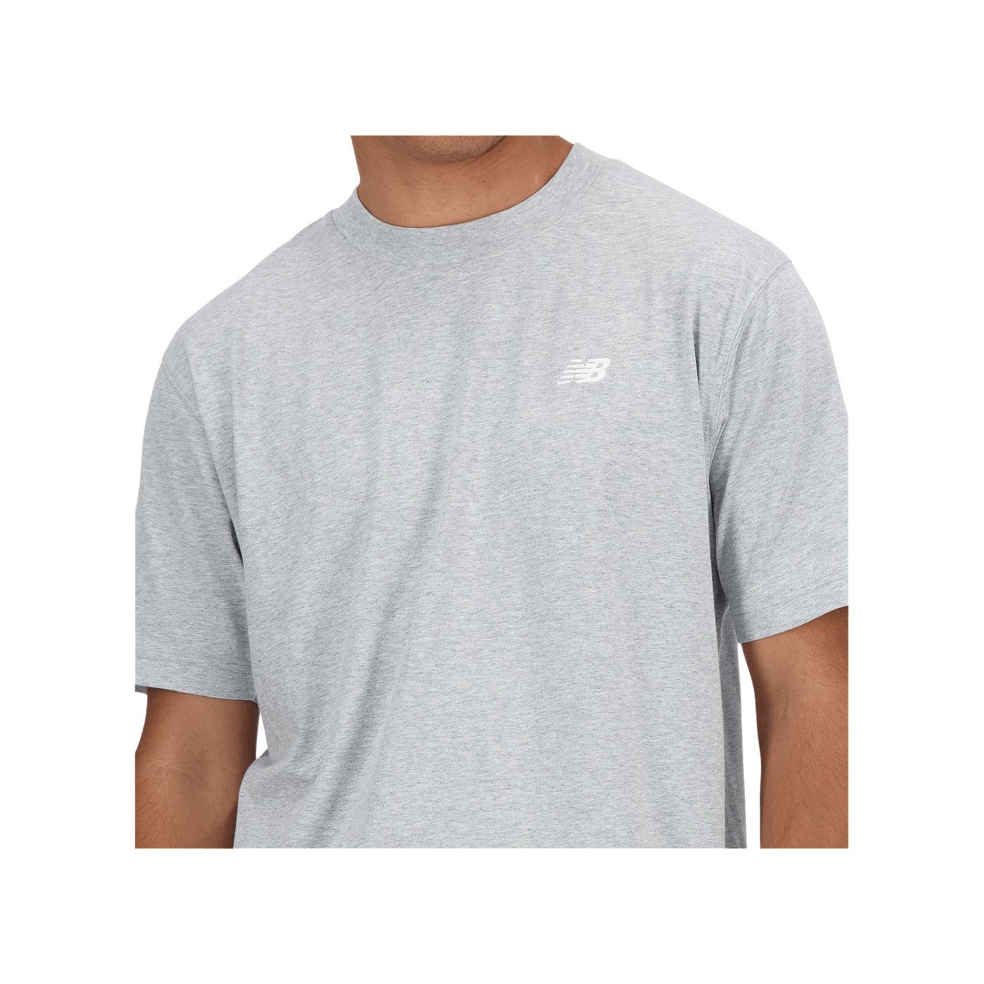 New Balance Sport Essentials Cotton T-Shirt Grau FAG