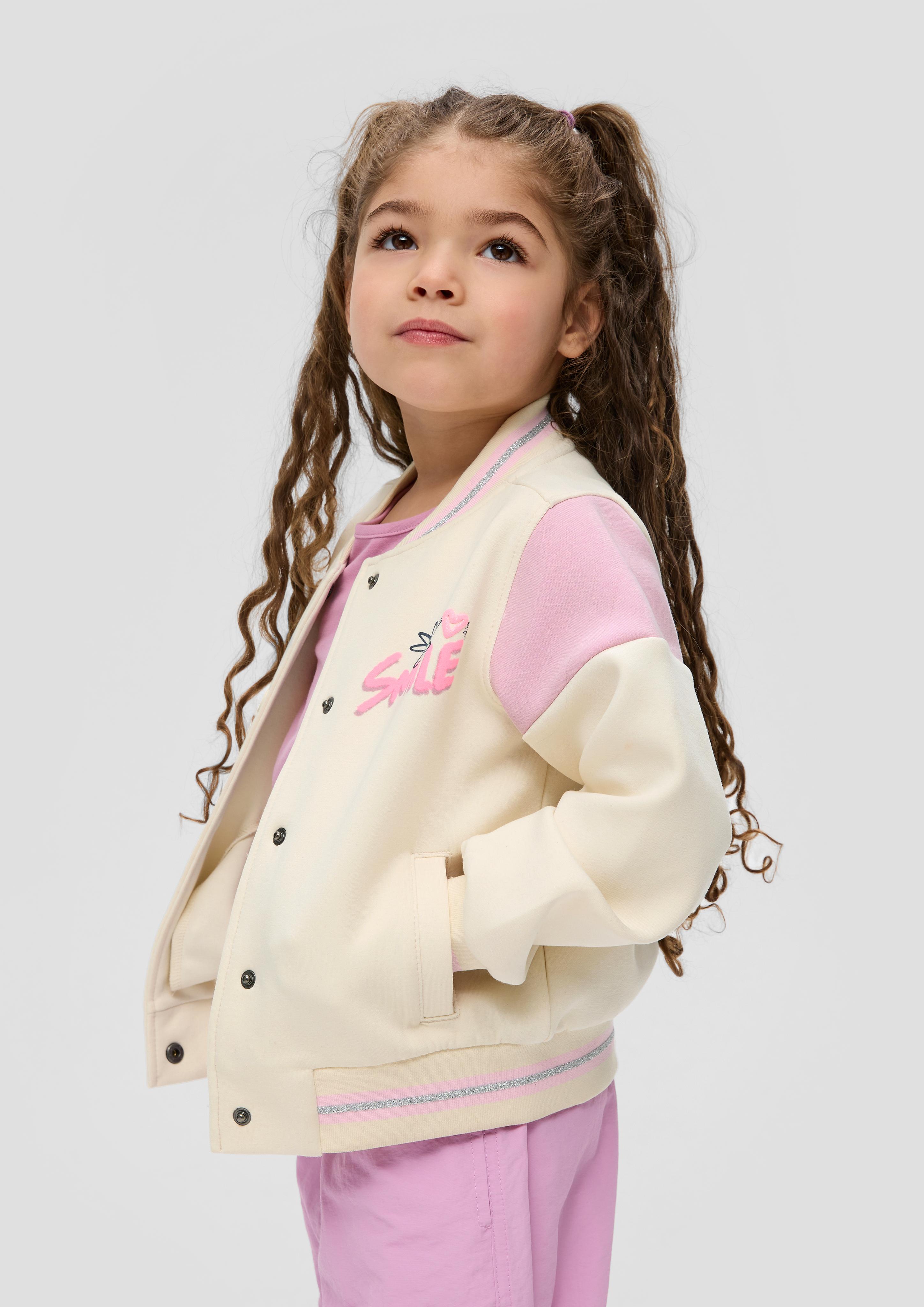 Blouson-Jacke in Scuba-Qualität  2140032-0805