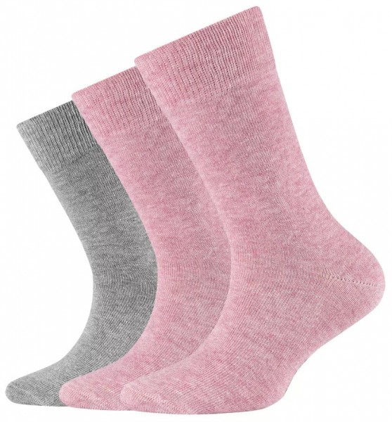 Camano kids ~ Kindersocke 3er Pack ~ mix rosa grau