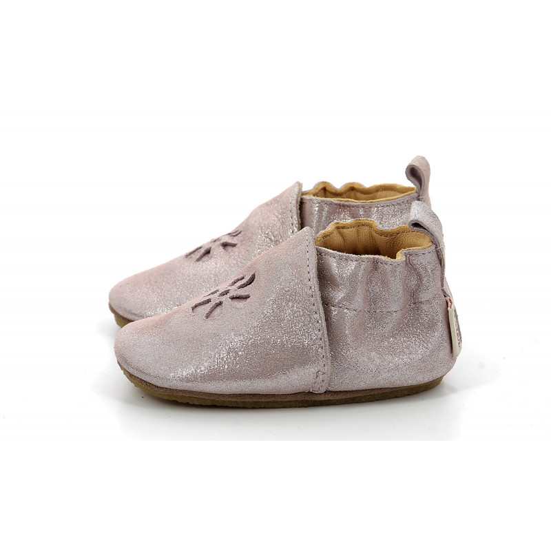Chaussons cuir Lazeez